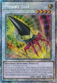 Armory Arm (Platinum Secret Rare) - Quarter Century Bonanza - YuGiOh card