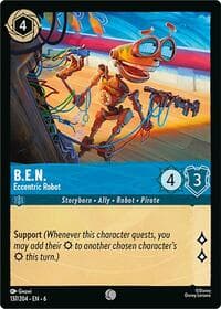 B.E.N. - Eccentric Robot - Azurite Sea - Disney Lorcana card