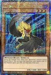 Blackwing - Kalut the Moon Shadow (Quarter Century Secret Rare) - Quarter Century Bonanza - YuGiOh card