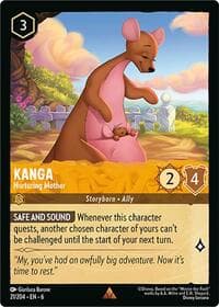 Kanga - Nurturing Mother - Azurite Sea - Disney Lorcana card