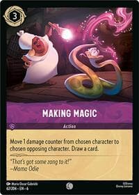 Making Magic - Azurite Sea - Disney Lorcana card