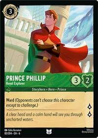 Prince Phillip - Royal Explorer - Azurite Sea - Disney Lorcana card