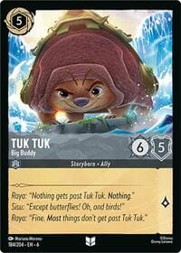 Tuk Tuk - Big Buddy - Azurite Sea - Disney Lorcana card