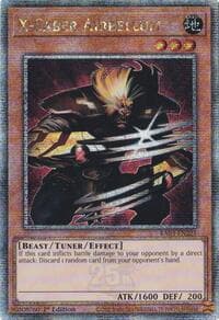 X-Saber Airbellum (Quarter Century Secret Rare) - Quarter Century Bonanza - YuGiOh card