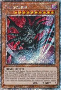 Tragoedia (Platinum Secret Rare) - Quarter Century Bonanza - YuGiOh card
