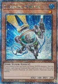 Fishborg Blaster (Quarter Century Secret Rare) - Quarter Century Bonanza - YuGiOh card