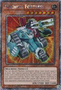 Machina Fortress (Platinum Secret Rare) - Quarter Century Bonanza - YuGiOh card