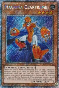 Machina Gearframe (Platinum Secret Rare) - Quarter Century Bonanza - YuGiOh card