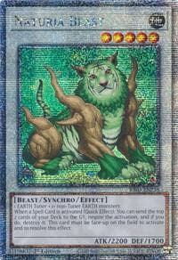 Naturia Beast (Quarter Century Secret Rare) - Quarter Century Bonanza - YuGiOh card