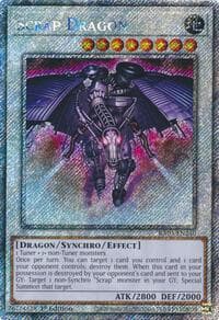 Scrap Dragon (Platinum Secret Rare) - Quarter Century Bonanza - YuGiOh card