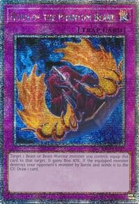 Horn of the Phantom Beast (Quarter Century Secret Rare) - Quarter Century Bonanza - YuGiOh card