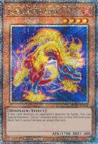 Jurrac Guaiba (Quarter Century Secret Rare) - Quarter Century Bonanza - YuGiOh card