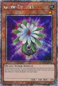 Glow-Up Bulb (Platinum Secret Rare) - Quarter Century Bonanza - YuGiOh card