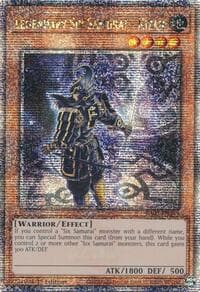 Legendary Six Samurai - Kizan (Quarter Century Secret Rare) - Quarter Century Bonanza - YuGiOh card