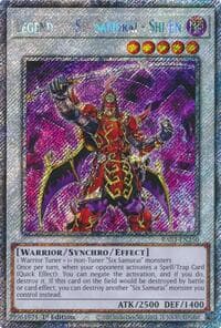 Legendary Six Samurai - Shi En (Platinum Secret Rare) - Quarter Century Bonanza - YuGiOh card