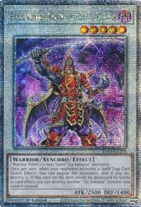 Legendary Six Samurai - Shi En (Quarter Century Secret Rare) - Quarter Century Bonanza - YuGiOh card