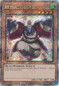 Reborn Tengu (Quarter Century Secret Rare) - Quarter Century Bonanza - YuGiOh card