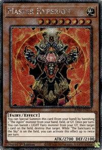 Master Hyperion (Platinum Secret Rare) - Quarter Century Bonanza - YuGiOh card