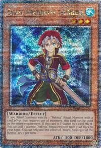 Shurit, Strategist of the Nekroz (Quarter Century Secret Rare) - Quarter Century Bonanza - YuGiOh card