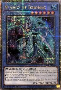 Nekroz of Brionac (Quarter Century Secret Rare) - Quarter Century Bonanza - YuGiOh card