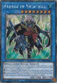Nekroz of Valkyrus (Platinum Secret Rare) - Quarter Century Bonanza - YuGiOh card