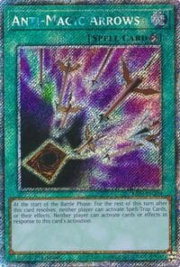 Anti-Magic Arrows (Platinum Secret Rare) - Quarter Century Bonanza - YuGiOh card