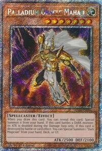 Palladium Oracle Mahad (Platinum Secret Rare) - Quarter Century Bonanza - YuGiOh card