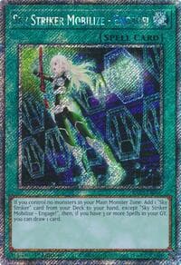 Sky Striker Mobilize - Engage! (Platinum Secret Rare) - Quarter Century Bonanza - YuGiOh card