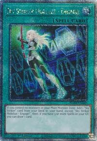 Sky Striker Mobilize - Engage! (Quarter Century Secret Rare) - Quarter Century Bonanza - YuGiOh card