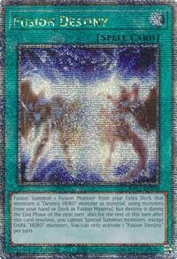Fusion Destiny (Quarter Century Secret Rare) - Quarter Century Bonanza - YuGiOh card