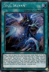 Soul Servant (Platinum Secret Rare) - Quarter Century Bonanza - YuGiOh card