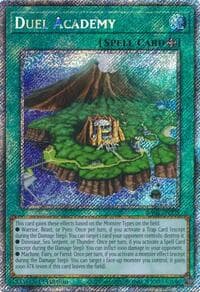 Duel Academy (Platinum Secret Rare) - Quarter Century Bonanza - YuGiOh card