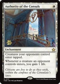 Authority of the Consuls (FDN) - Prerelease Cards - Magic: The Gathering card