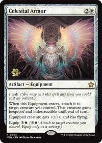 Celestial Armor - Prerelease Cards - Magic: The Gathering card