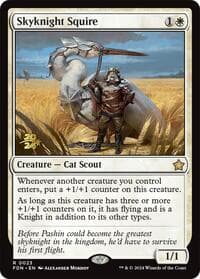 Skyknight Squire - Prerelease Cards - Magic: The Gathering card