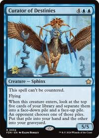 Curator of Destinies - Prerelease Cards - Magic: The Gathering card