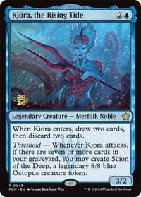 Kiora, the Rising Tide - Prerelease Cards - Magic: The Gathering card