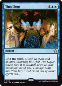 Time Stop - Prerelease Cards - Magic: The Gathering card