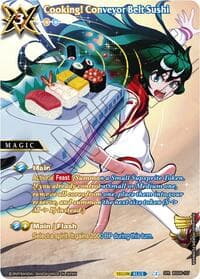 Cooking! Conveyor Belt Sushi (SPR) - Generational Link - Battle Spirits Saga card
