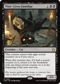 Nine-Lives Familiar - Prerelease Cards - Magic: The Gathering card