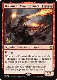 Drakuseth, Maw of Flames (FDN) - Prerelease Cards - Magic: The Gathering card