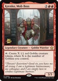 Krenko, Mob Boss - Prerelease Cards - Magic: The Gathering card