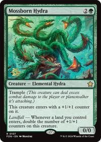 Mossborn Hydra - Prerelease Cards - Magic: The Gathering card