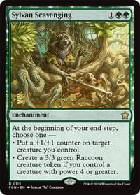 Sylvan Scavenging - Prerelease Cards - Magic: The Gathering card
