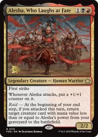 Alesha, Who Laughs at Fate - Prerelease Cards - Magic: The Gathering card