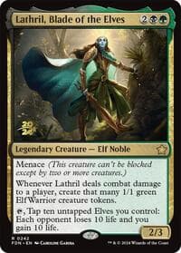 Lathril, Blade of the Elves - Prerelease Cards - Magic: The Gathering card