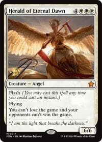 Herald of Eternal Dawn - Prerelease Cards - Magic: The Gathering card