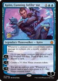 Kaito, Cunning Infiltrator - Prerelease Cards - Magic: The Gathering card