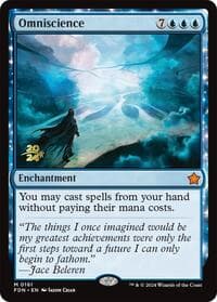 Omniscience (FDN) - Prerelease Cards - Magic: The Gathering card