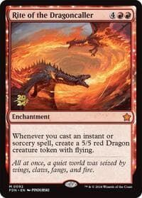 Rite of the Dragoncaller - Prerelease Cards - Magic: The Gathering card